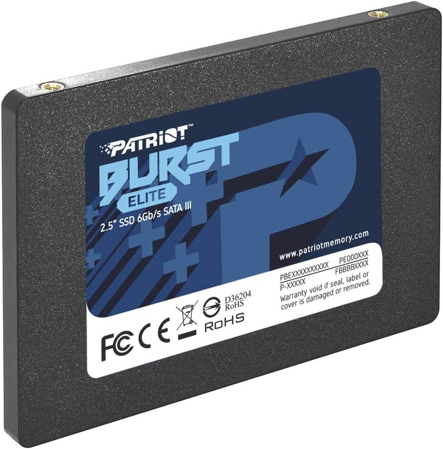 Patriot Burst Elite SATA 3 480GB/240GB/1TB SSD 2.5 Patriot Burst Elite SATA 3 480GB/240GB/1TB SSD 2.5